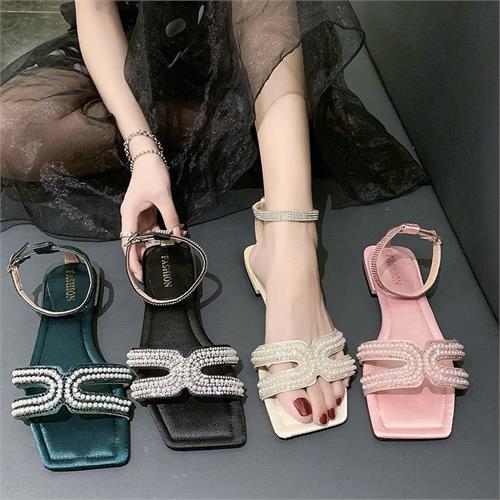 SANDAL ĐÍNH ĐÁO MỚI VỀ NU 3851